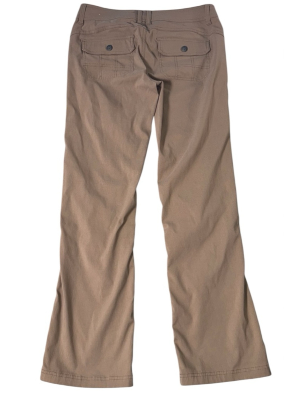 Prana Halle Pant Hiking Outdoor Tan Standard Fit Stretch Boot Size 8 Gorpcore - Picture 3 of 15